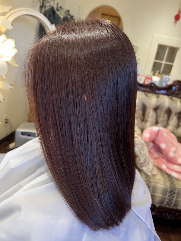 ツルツルサラサラ 縮毛矯正